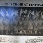 St. Josephs choir in 1985.