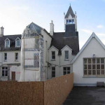 The Boarding House after demolition in preparation for the rebuild. Photo courtesy of Chris Hicks.