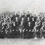 Launceston City Band in 1900.