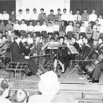 Launceston College Orchestra and Choir in Launceston Town Hall. Photo courtesy of Chris Hicks