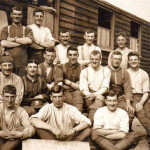 P.O.W.'s at a poultry farm near Maxworthy.