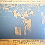 1957 Launceston Fatstock Butchers Best Winner. C. Jasper of Tresmeake, Altarnun 1957 Launceston Fatstock winner