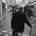 Westward TV's Del Cooper modelling a pair of male 'hotpants' around Launceston in 1971. Westward TV's Del Cooper modelling a pair of male 'hotpants' around Launceston in 1971.