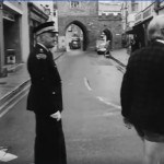 Westward TV's Del Cooper modelling a pair of male 'hotpants' around Launceston in 1971. Westward TV's Del Cooper modelling a pair of male 'hotpants' around Launceston in 1971.
