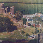 Launceston Castle from the 1990's.