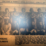 Launceston Football Club Reserves in 1977.
