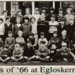 Egloskerry C. P. School class of 1966.