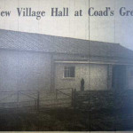 Coads Green Village Hall opening in 1961.