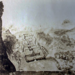 Early 19th century drawing of Trebartha House Early 19th century drawing of Trebartha House