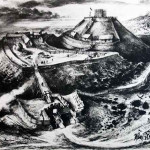 Launceston Castle as it was.