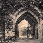 Launceston Castle eastern entrance in 1911.