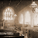 Egloskerry Church Interior c.1920's. Egloskerry Church Interior c.1920's.