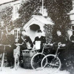 Egloskerry Post Office and staff in 1910.