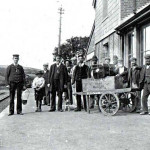 Egloskerry Railway staff from the early 1900's.