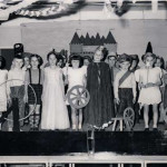 Egloskerry C. P. School Christmas concert 'Sleeping Beuaty in the 1960's.