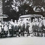 Egloskerry School outing from the 1930's.