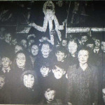 Father Christmas at Lifton December 1955.