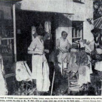 Flooding at Tinhay, Lifton in April 1935. Photo by the Western Morning News.