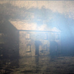 Flooding at Tinhay in 1954.