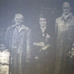 Group photo of the opening of Lifton's summer fete in August 1954.