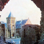 Guildhall from the western Castle entrance c.1960's.