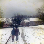 Hole Barton, Egloskerry after the worst blizzard in 15 years hit in 1978.