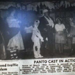 1976 pantomime 'The Queen of hearts.'