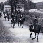 Lamerton Hunt at Tinhay in November 1937.