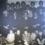 Lanhargy Methodist Sunday School in 1962.