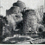 Launceston Castle in 1950.