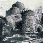 Launceston Castle in 1951.