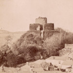Launceston Castle c.1860's. Photo courtesy of Ray Boyd Launceston Castle c 1860's