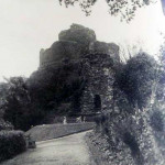 Launceston Castle c.1940's. Photo by George Ellis.