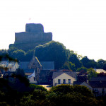 Launceston Castle from Dutson 2005.