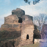 Launceston Castle in 1981. Launceston Castle in 1981.