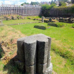 Launceston Priory ruins in 20015.