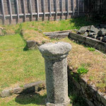 Launceston Priory ruins in 20015.