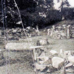 Launceston Priory ruins c.1920's.