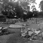 Launceston Priory ruins c.1930's.