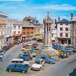 Launceston Town Centre in the 1980's.