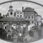 Launceston Town Centre c. 1890.