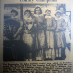 Launceston St. John Ambulance Brigade Nursing Cadets in 1965.
