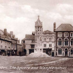 Launceston Town Square in the 1920's.