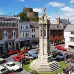 Launceston Town Centre in 1987.