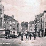 Launceston Town Centre c.1920's.