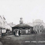 Launceston Town Centre c.1910.