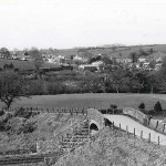 Lifton from the railway line.
