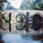 John Bullen Bridge, Lifton in the 1970's.