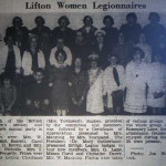 Lifton Womens Legionaires in 1967.