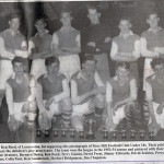 Race Hill under 18's Football Team 1953-54 season.